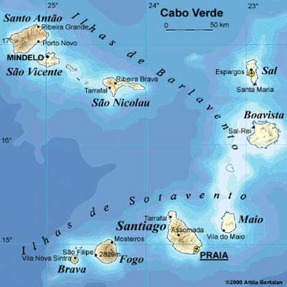Languages in in Cabo Verde or Cape Verde